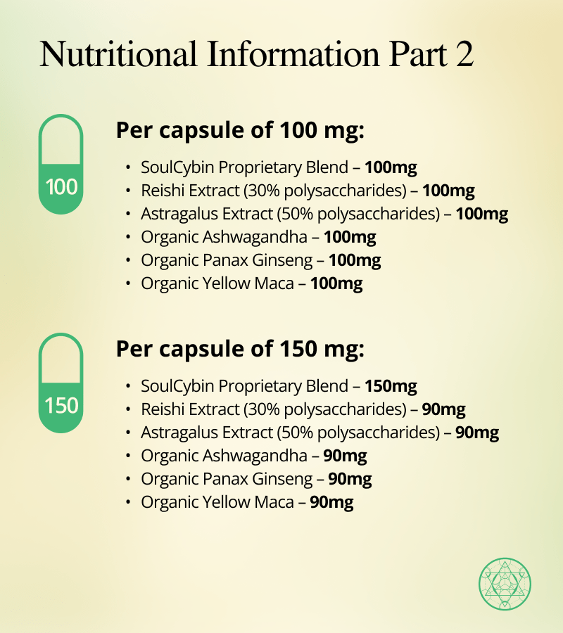 soulcybin adaptogen blend